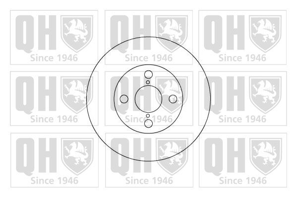 QUINTON HAZELL Тормозной диск BDC4917